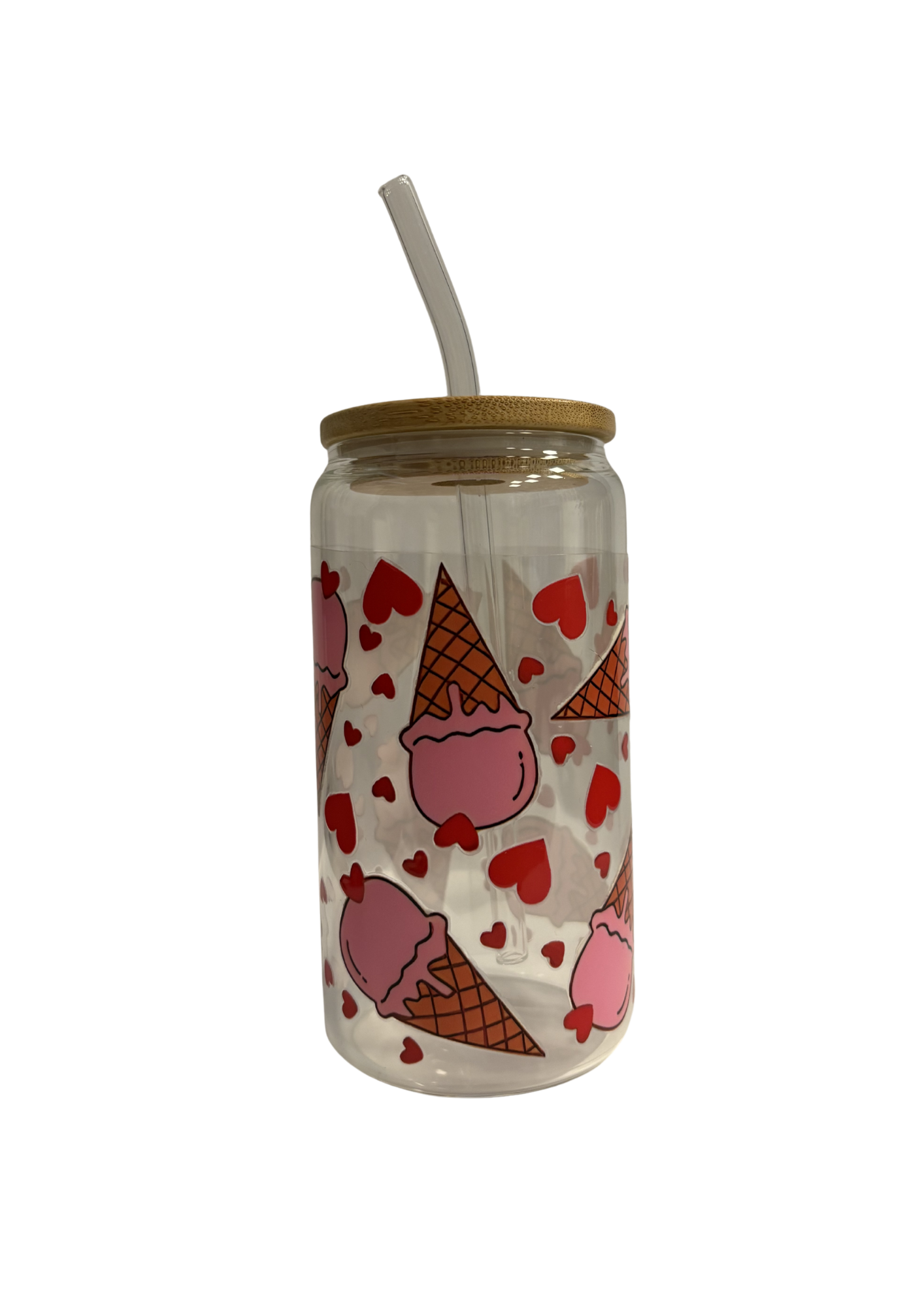 Bookish Glastumbler "Eis"