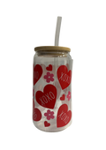 Bookish Glastumbler "xoxo"