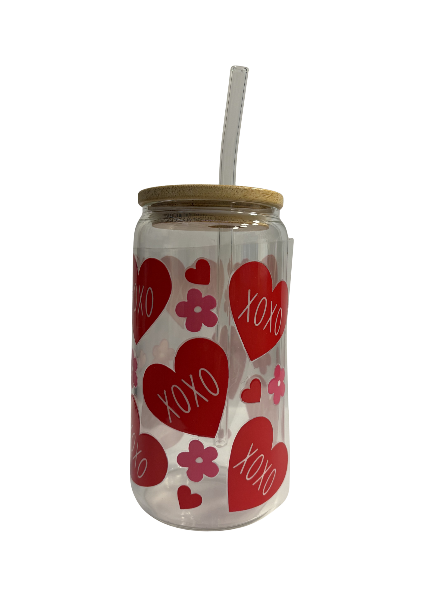 Bookish Glastumbler "xoxo"